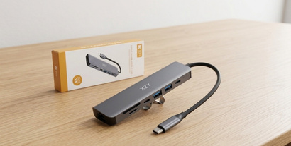 Hub USB 7 em 1